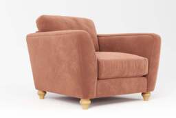 Daydream - Chair, Soft Touch Velvet / Cinnamon - thumbnail 3