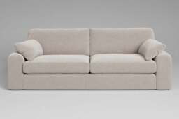 7th Heaven Maxi - 4.5 Seater Sofa, Plush Chenille / Chalk - thumbnail 1