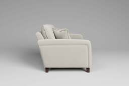 Serenity - 2 Seater Sofa, Luxe Woven Velvet / Snow - thumbnail 2