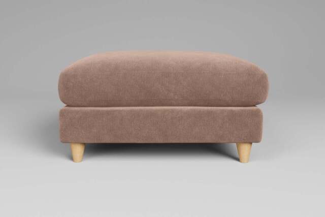 Cloud Nine - Footstool (Large), Cotton Blend / Chai - image 1