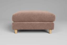 Cloud Nine - Footstool (Large), Cotton Blend / Chai - thumbnail 1