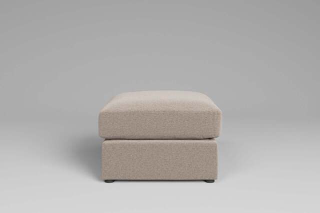 Tranquil - Small Storage Stool, Basket Weave / Sand - image 1