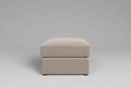 Tranquil - Small Storage Stool, Basket Weave / Sand