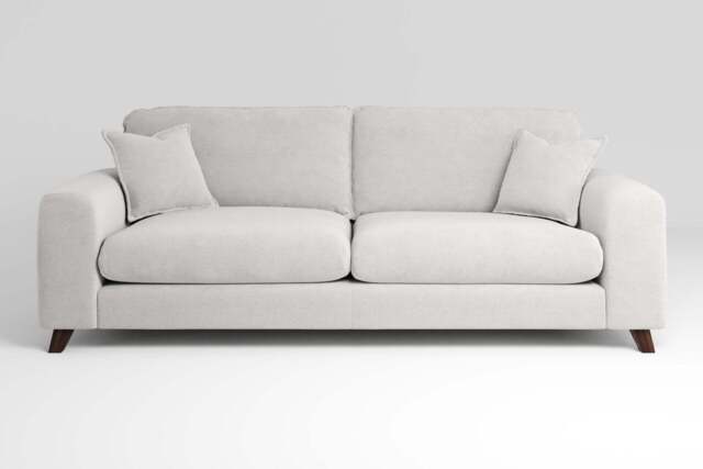 Serenity - 4 Seater Sofa, Brushed Wool Feel / Whisper - image 1