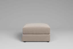 Utopia - Footstool - Rearrangeable Modular Sofa, Basket Weave / Sand / Tailored Trim - thumbnail 6