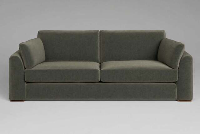 Muse - 4.5 Seater Sofa, Luxe Woven Velvet / Pine - image 1