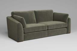 Muse - 4.5 Seater Sofa, Luxe Woven Velvet / Pine - thumbnail 2