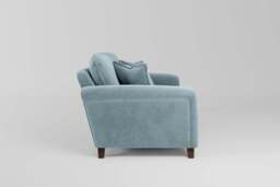 Serenity - 4 Seater Sofa, Cotton Blend / Topaz - thumbnail 2