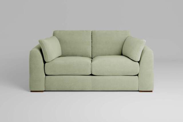 Muse - 2 Seater Sofa, Brushed Wool Feel / Sage - image 1