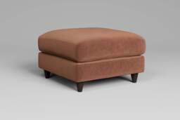 Cloud Nine - Footstool (Medium), Luxe Woven Velvet / Apricot - thumbnail 4