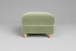 7th Heaven Midi - Footstool (Small), Brushed Wool Feel / Sage - thumbnail 1