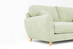 Cloud Nine - Large Corner Sofa, Brushed Wool Feel / Sage - thumbnail 3