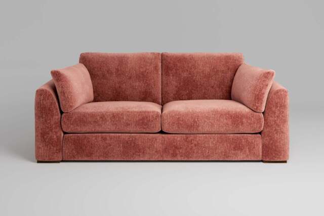 Muse - 3 Seater Sofa, Soft Woven Chenille / Spice - image 1