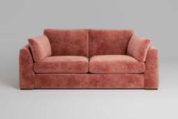 Muse - 3 Seater Sofa, Soft Woven Chenille / Spice - thumbnail 1