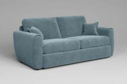 Tranquil - 3 Seater Sofa, Cotton Blend / Topaz - thumbnail 2
