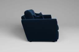 Tranquil - 4.5 Seater Sofa, Soft Touch Velvet / Royal Blue - thumbnail 3