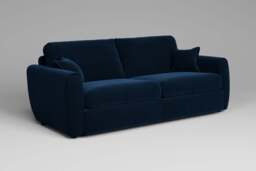 Tranquil - 4.5 Seater Sofa, Soft Touch Velvet / Royal Blue - thumbnail 2