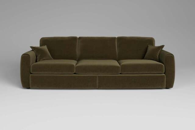 Tranquil - 5 Seater Sofa, Luxe Woven Velvet / Forest Green - image 1