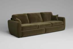 Tranquil - 5 Seater Sofa, Luxe Woven Velvet / Forest Green - thumbnail 2