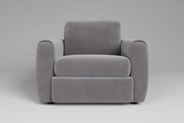Tranquil - Chair, Brushed Wool Feel / Pewter - image 1
