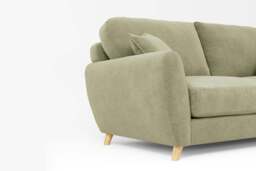 Cloud Nine - Small Corner Sofa, Cotton Blend / Jade - thumbnail 3