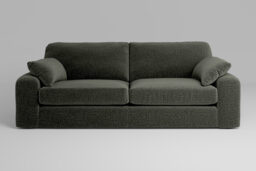 Buy Grey 4 Seater Sofa - zofa 7th Heaven Maxi 4 Seater Charcoal | Chunky Textured Weave