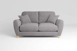 Cloud Nine - 2 Seater Sofa, Brushed Wool Feel / Pewter
