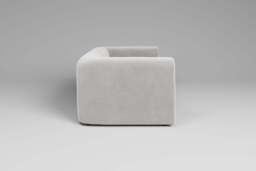 Aura - 2 Piece - Rearrangeable Modular Sofa, Brushed Wool Feel / Whisper - thumbnail 2