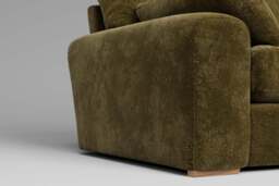 7th Heaven Maxi - Extra Large Corner Sofa, Soft Woven Chenille / Olive - thumbnail 5