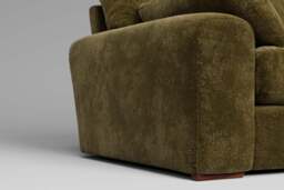 7th Heaven Maxi - Extra Large Corner Sofa, Soft Woven Chenille / Olive - thumbnail 4