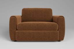 Tranquil - Loveseat, Plush Chenille / Maple - thumbnail 1