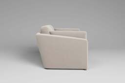 Muse - 4.5 Seater Sofa, Plush Chenille / Chalk - thumbnail 3