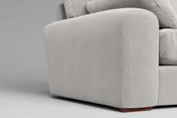 7th Heaven Maxi - 4.5 Seater Sofa, Brushed Wool Feel / Whisper - thumbnail 3