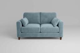 7th Heaven Midi - 2 Seater Sofa, Cotton Blend / Topaz - thumbnail 1