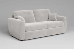 Tranquil - 3 Seater Sofa, Brushed Wool Feel / Whisper - thumbnail 2