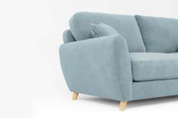 Cloud Nine - 4.5 Seater Sofa, Cotton Blend / Topaz - thumbnail 2