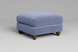 Daydream - Footstool (Medium), Brushed Wool Feel / Denim - thumbnail 3