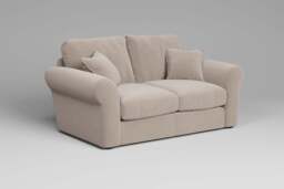 Mellow - 2 Seater Sofa, Basket Weave / Sand - thumbnail 2