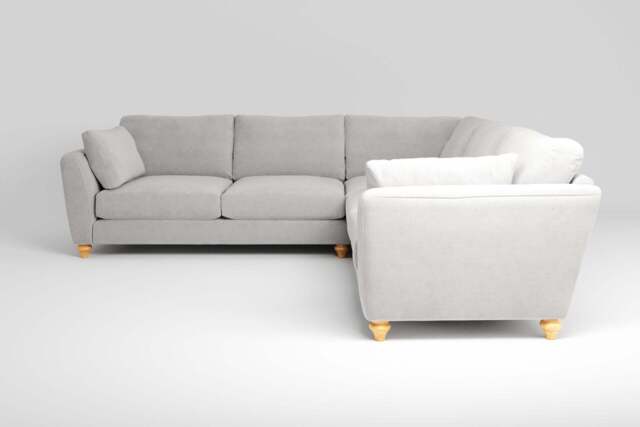 Daydream - Large Corner Sofa, Brushed Wool Feel / Whisper - image 1