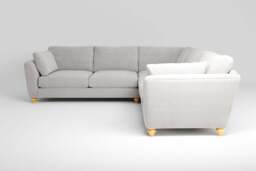 Daydream  -  Large Corner Sofa, Brushed Wool Feel / Whisper