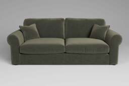 Mellow - 4 Seater Sofa, Luxe Woven Velvet / Pine - thumbnail 1
