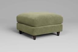 Cloud Nine - Footstool (Medium), Cotton Blend / Jade - thumbnail 4
