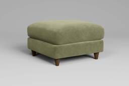 Cloud Nine - Footstool (Medium), Cotton Blend / Jade - thumbnail 3