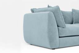 Utopia - 5 Piece - Rearrangeable Modular Sofa, Cotton Blend / Topaz / Casual Trim - thumbnail 2
