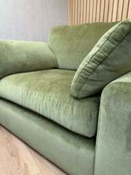 Outlet - 7th Heaven Maxi - Loveseat - Luxe Woven Velvet - Grassy - thumbnail 2