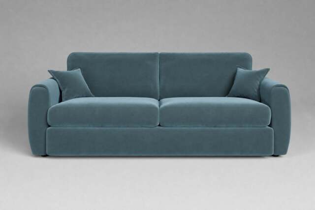 Tranquil - 4.5 Seater Sofa, Soft Touch Velvet / Sea Green - image 1
