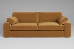 7th Heaven Maxi - 4.5 Seater Sofa, Luxe Woven Velvet / Old Gold