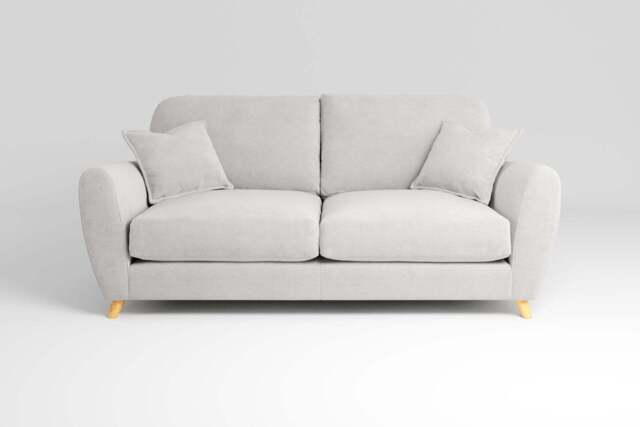 Cloud Nine - 3 Seater Sofa, Brushed Wool Feel / Whisper - image 1