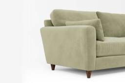 7th Heaven Midi - 2 Seater Sofa, Cotton Blend / Jade - thumbnail 3