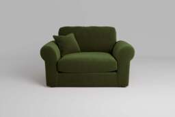 Mellow - Loveseat, Soft Touch Velvet / Avocado - thumbnail 1